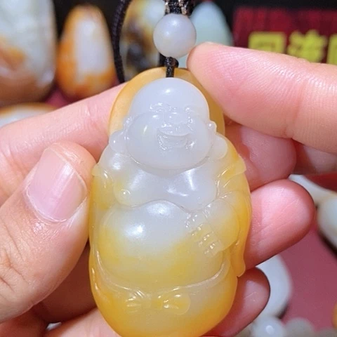 【闪购商品】未镶嵌和田玉挂件斌*