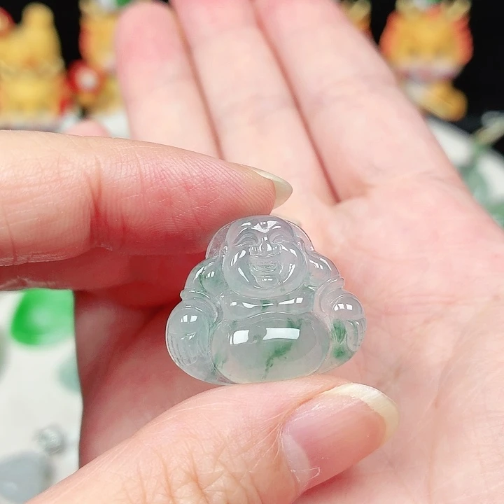 颈饰未镶嵌翡翠缅甸天然A货翡翠