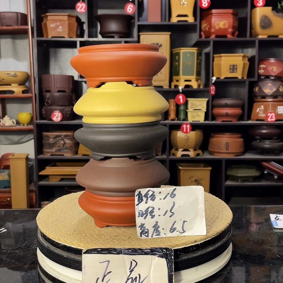 D-盆尚好紫砂花盆