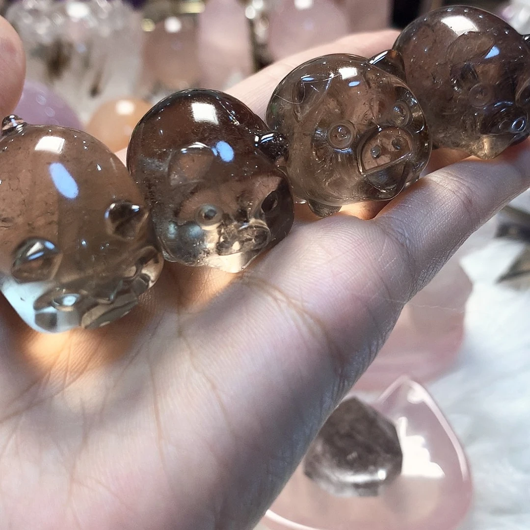 紫晶珠宝半成品未镶嵌