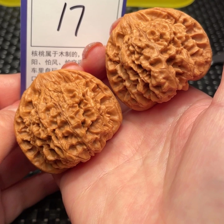 文玩核桃把件47官帽17