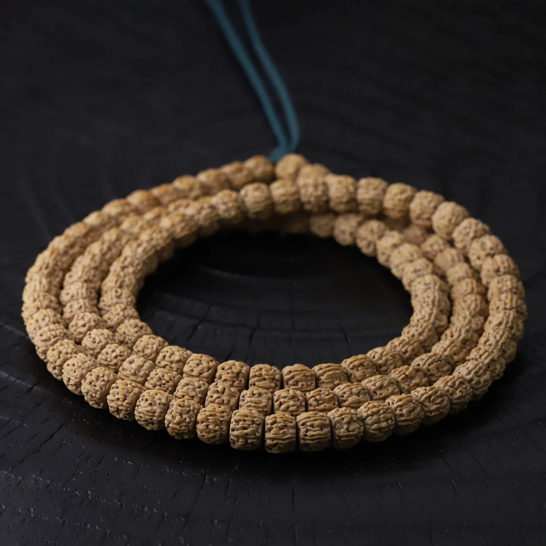 S9022【藏切凤羽盘龙】精工拉丝一代盘龙纹小金刚菩提108文玩手串