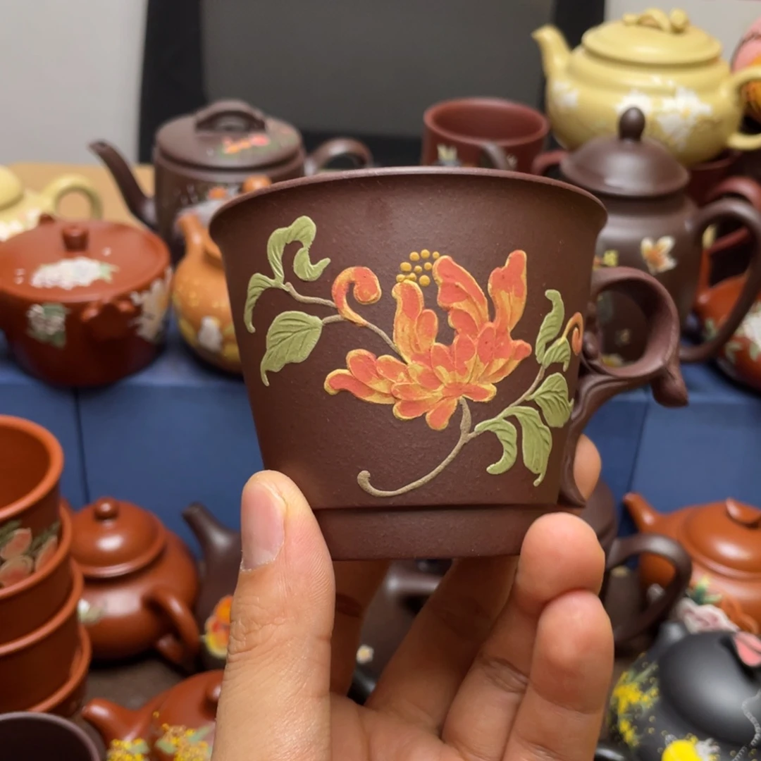 茶杯紫砂紫砂主人杯160cc