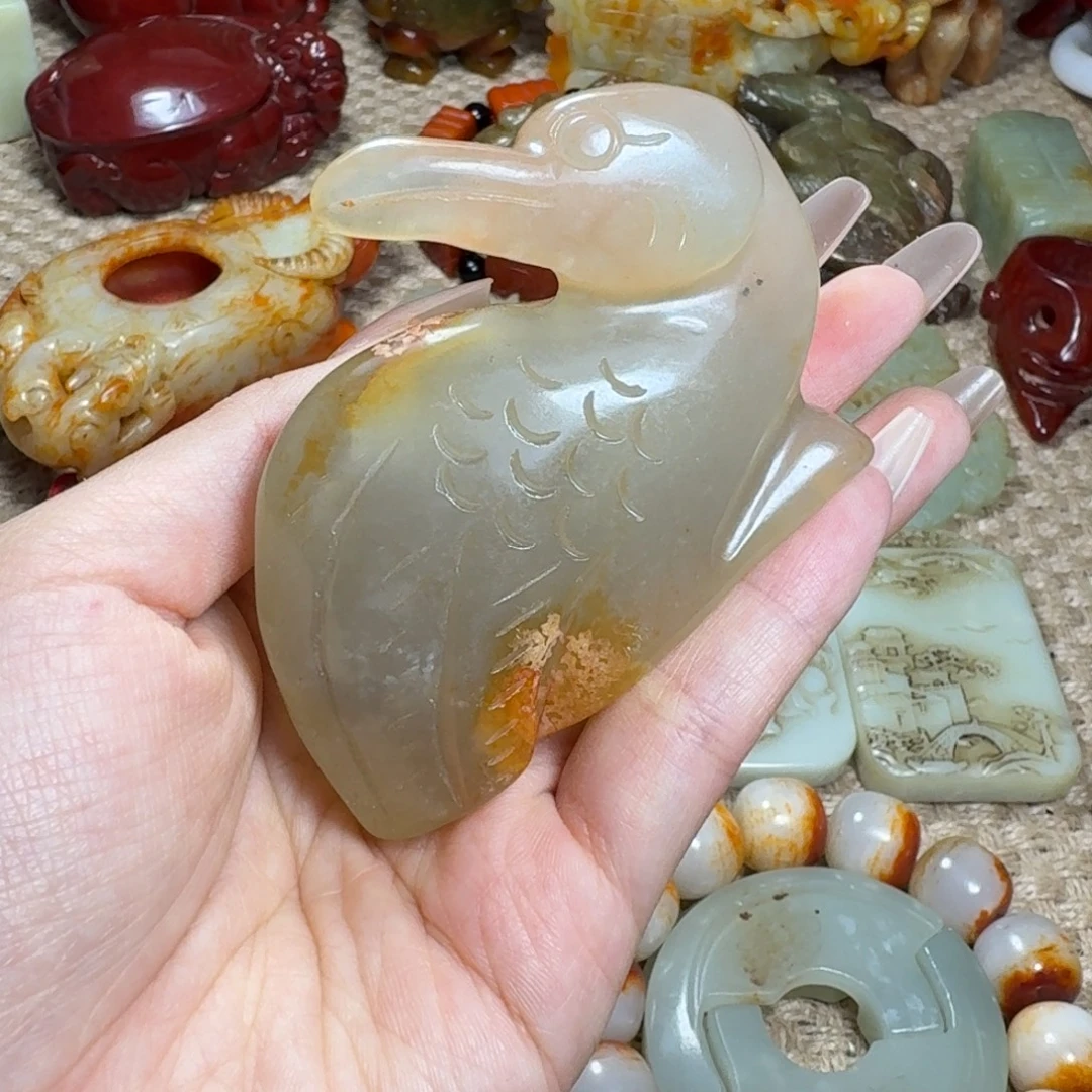 白玉菩提吊坠挂件