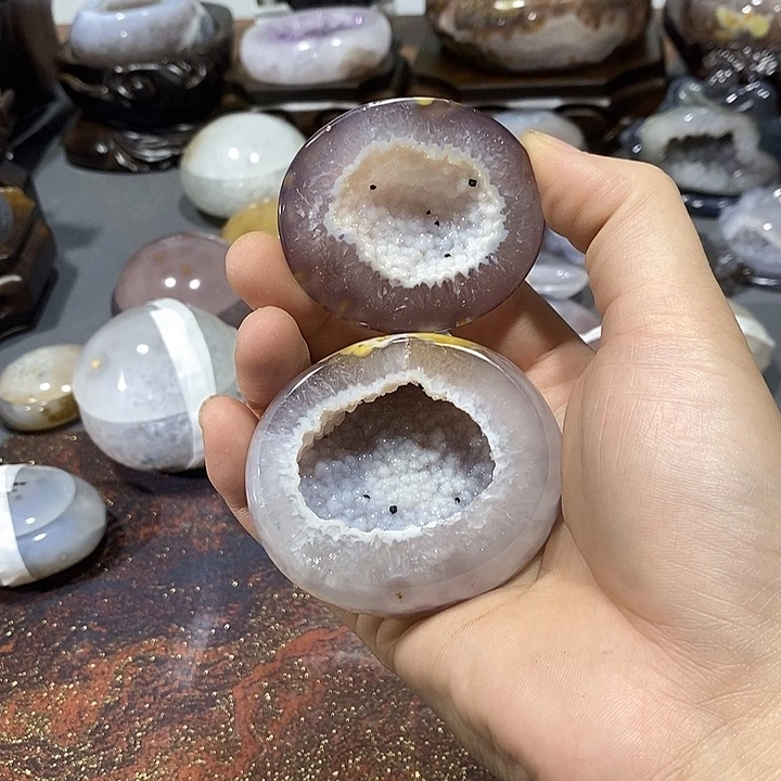 水晶摆件未镶嵌聚宝盆