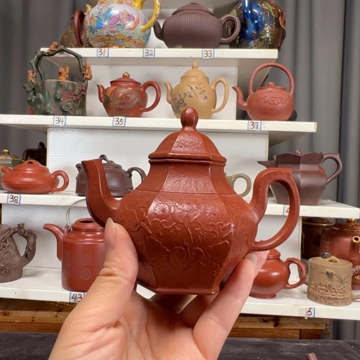 茶壶紫砂原矿紫砂壶