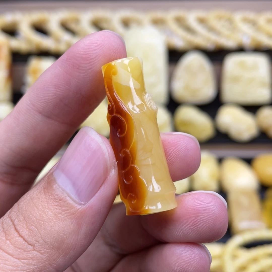 裸石琥珀未镶嵌琥珀蜜蜡