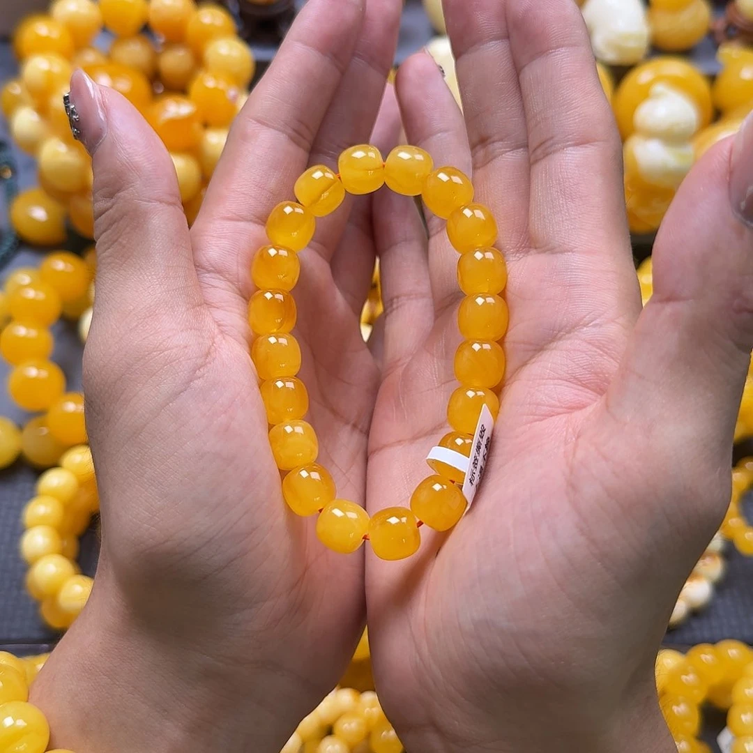 未镶嵌蜜蜡珠宝奇石同料11mm