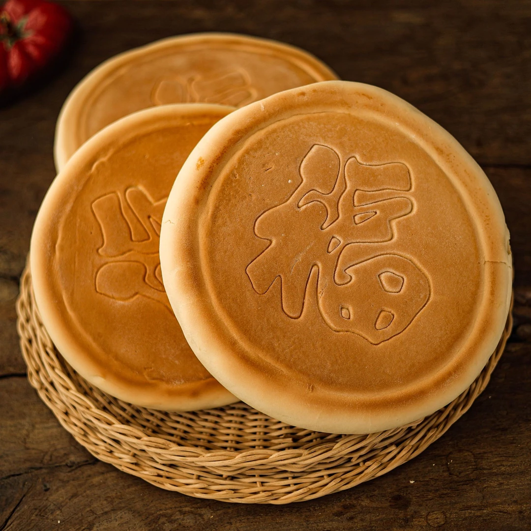 鼎盛香大福饼 正宗王哥庄馒头原产地手工揉铁锅蒸特色1000g/个