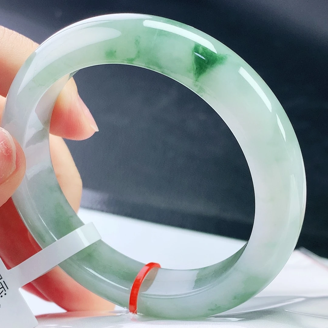 未镶嵌手镯翡翠58圈