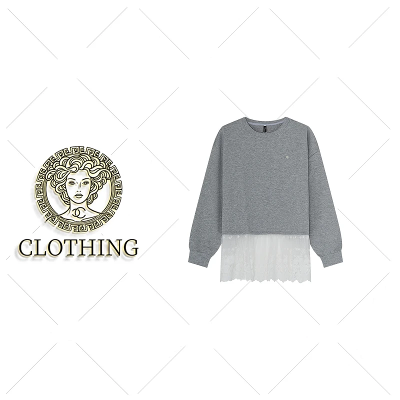 【CLOTHING/原创设计】A97526新款洋气百搭休闲卫衣