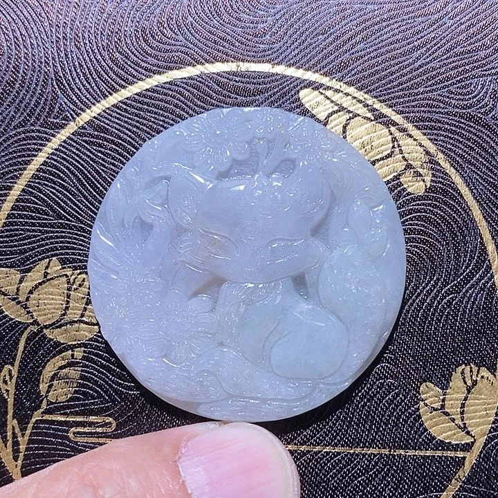 吊坠(不含链)未镶嵌翡翠挂件