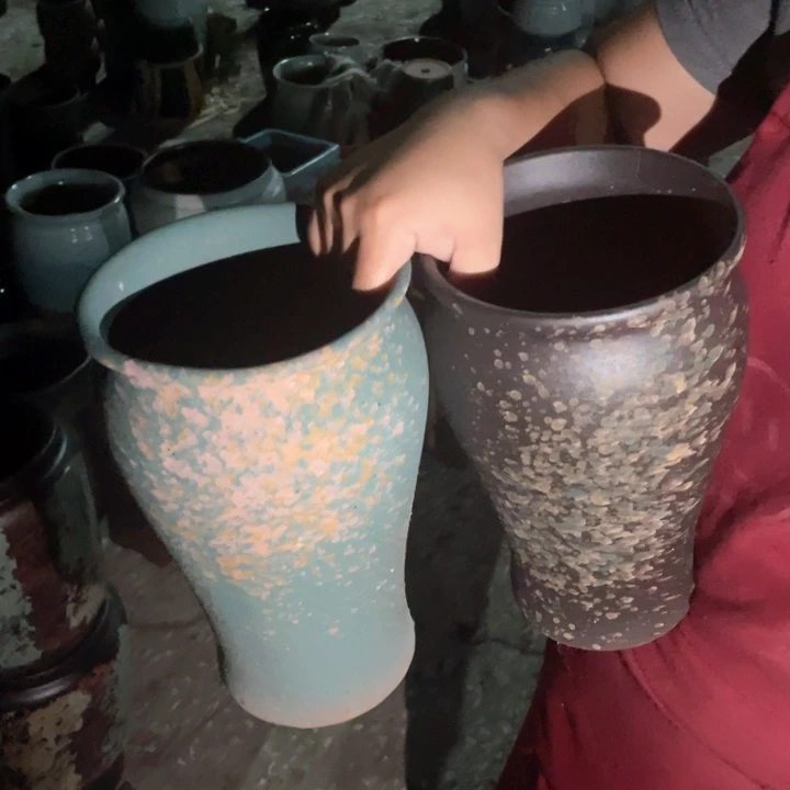 紫砂花盆口15高26正品正品