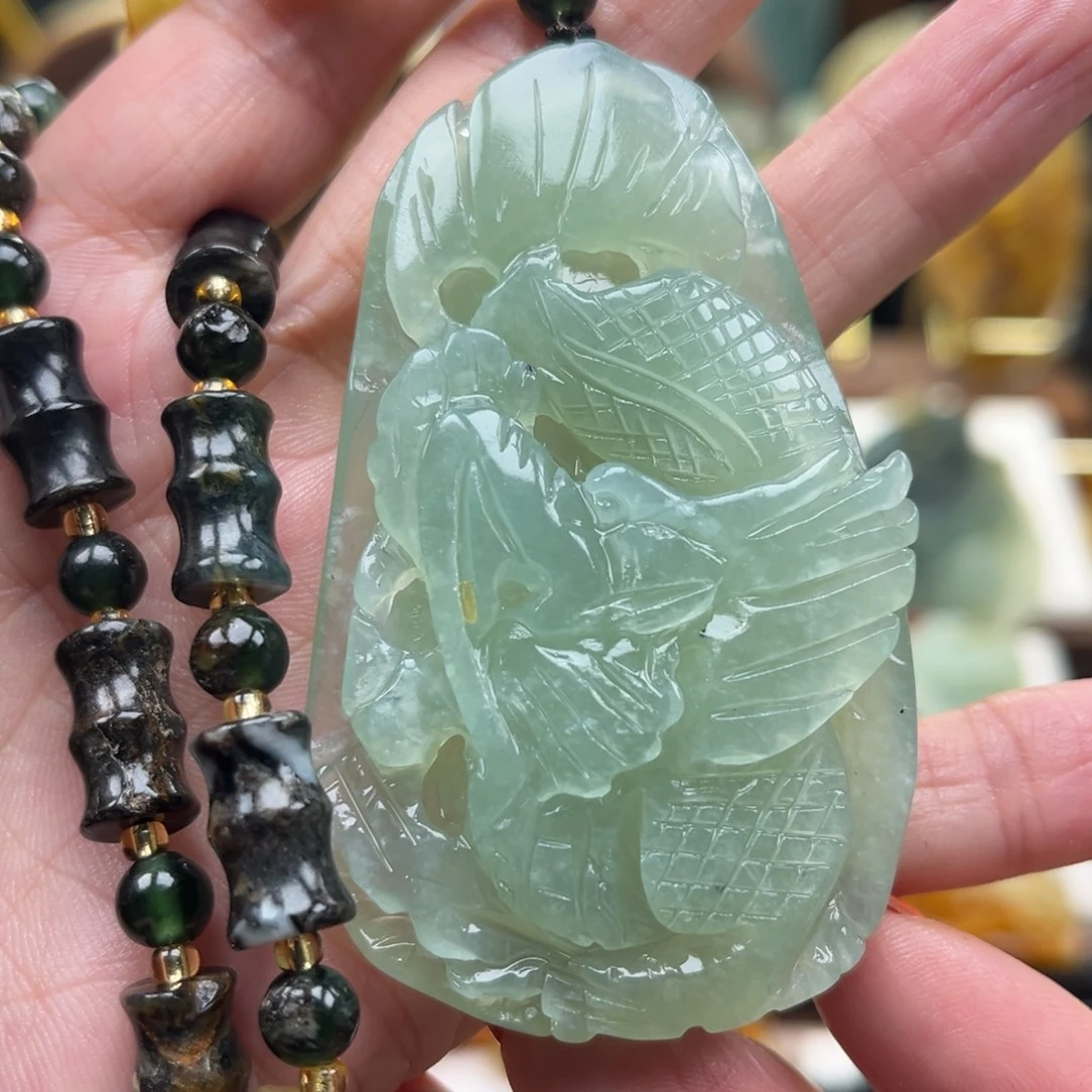 未镶嵌岫玉挂件挂件