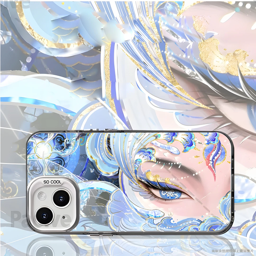 国风女娲适用于创意苹果iqoo华为oppo小米vivo一加荣耀手机防摔壳