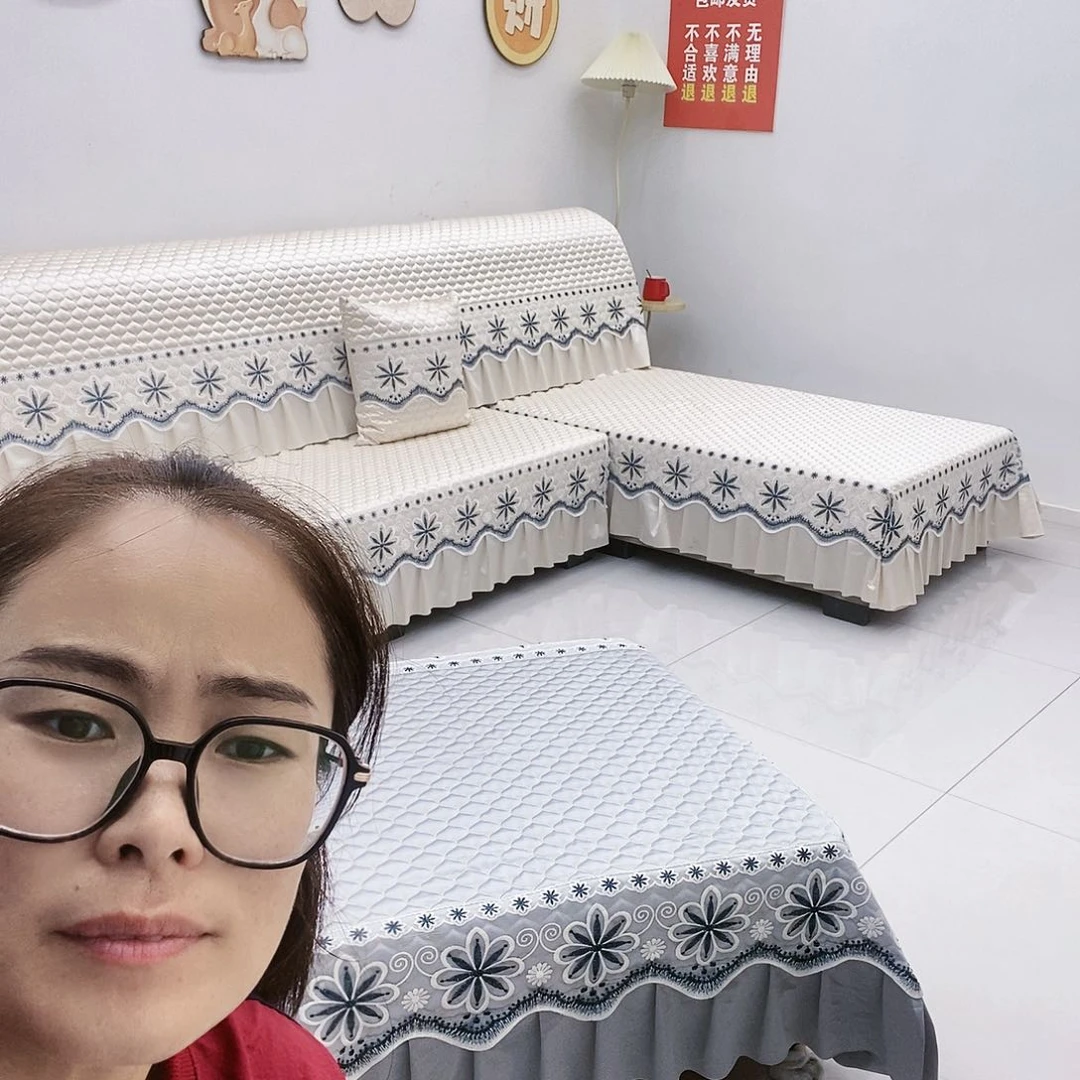 鹅绒抱枕套沙发垫套餐