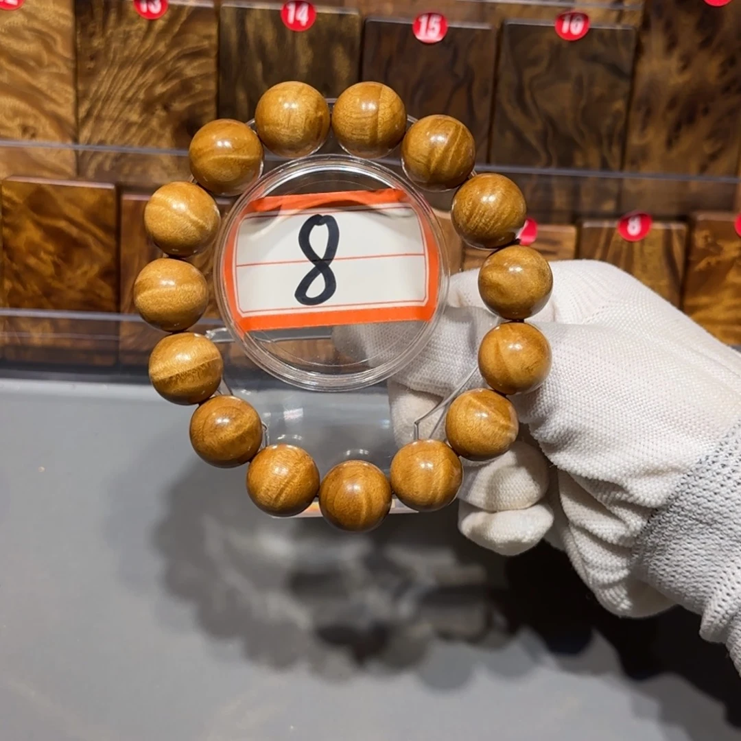 金丝楠小叶桢楠1.5手串