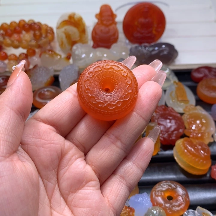 玛瑙/玉髓颈饰未镶嵌兴*