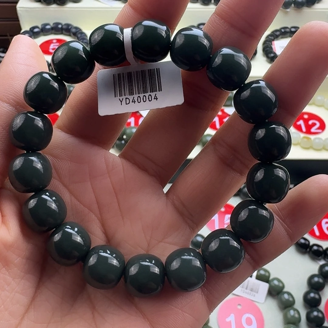 和田玉未镶嵌手串