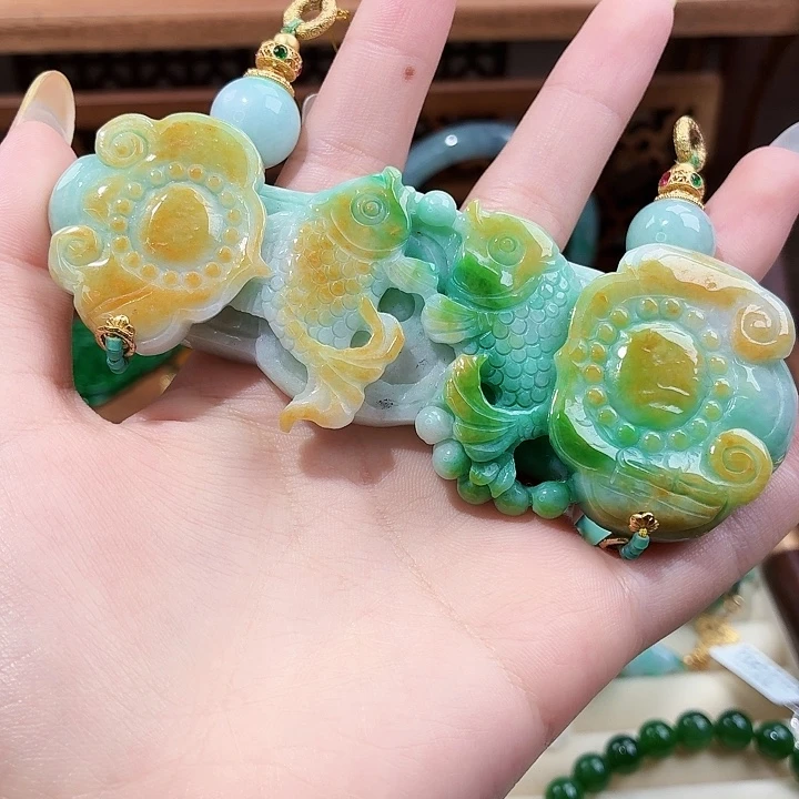 颈饰未镶嵌翡翠26