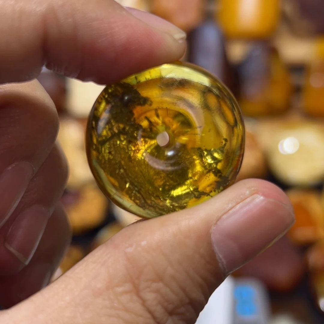 定制琥珀未镶嵌琥珀蜜蜡