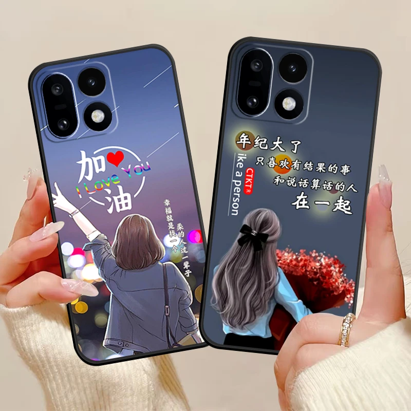 一加15手机壳PLK110硅胶防摔全包软壳文字耐脏onePlus15男女简约