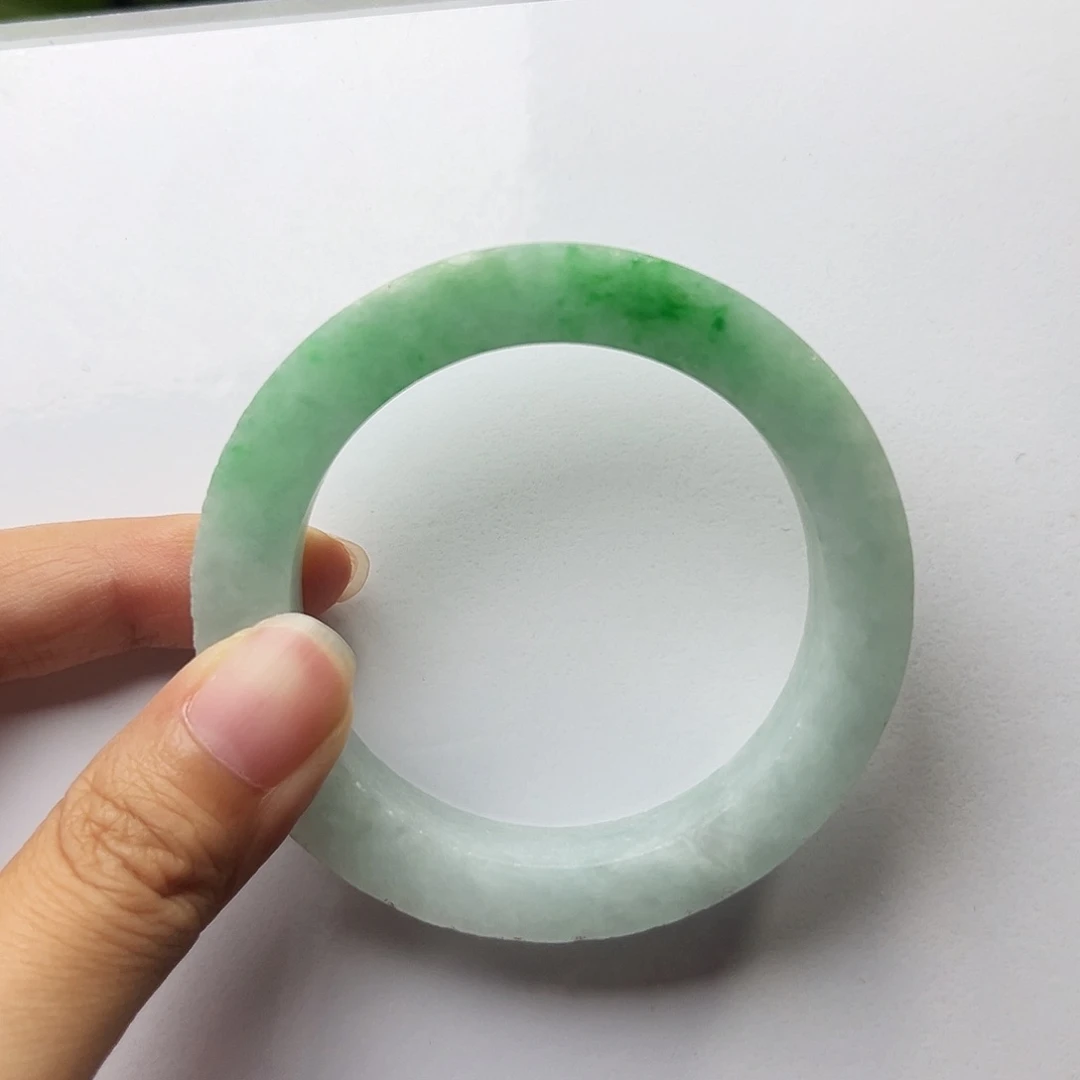 定制翡翠翡翠手镯定制未镶嵌不退不换
