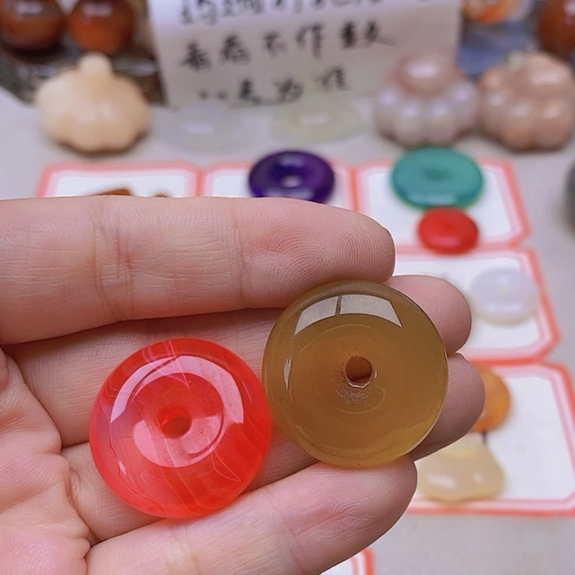 【闪购商品】未镶嵌玛瑙/玉髓珠宝半成品M*N