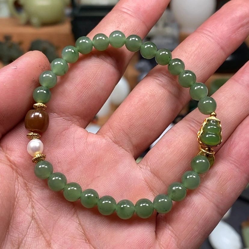 【闪购商品】颈饰未镶嵌和田玉（糖玉）