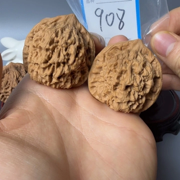 文玩核桃吊坠官帽42