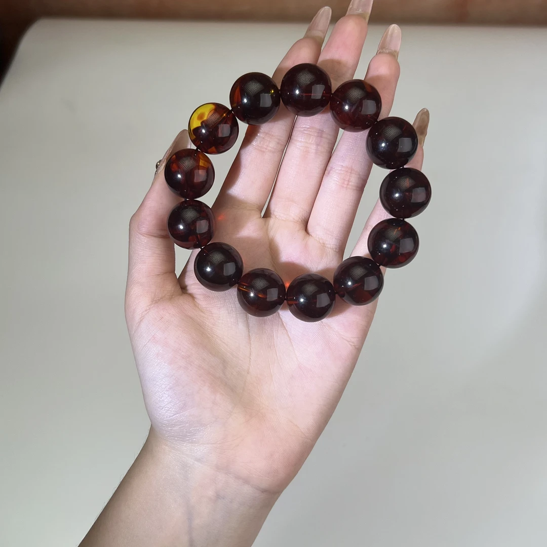 柒 精选血丝手串