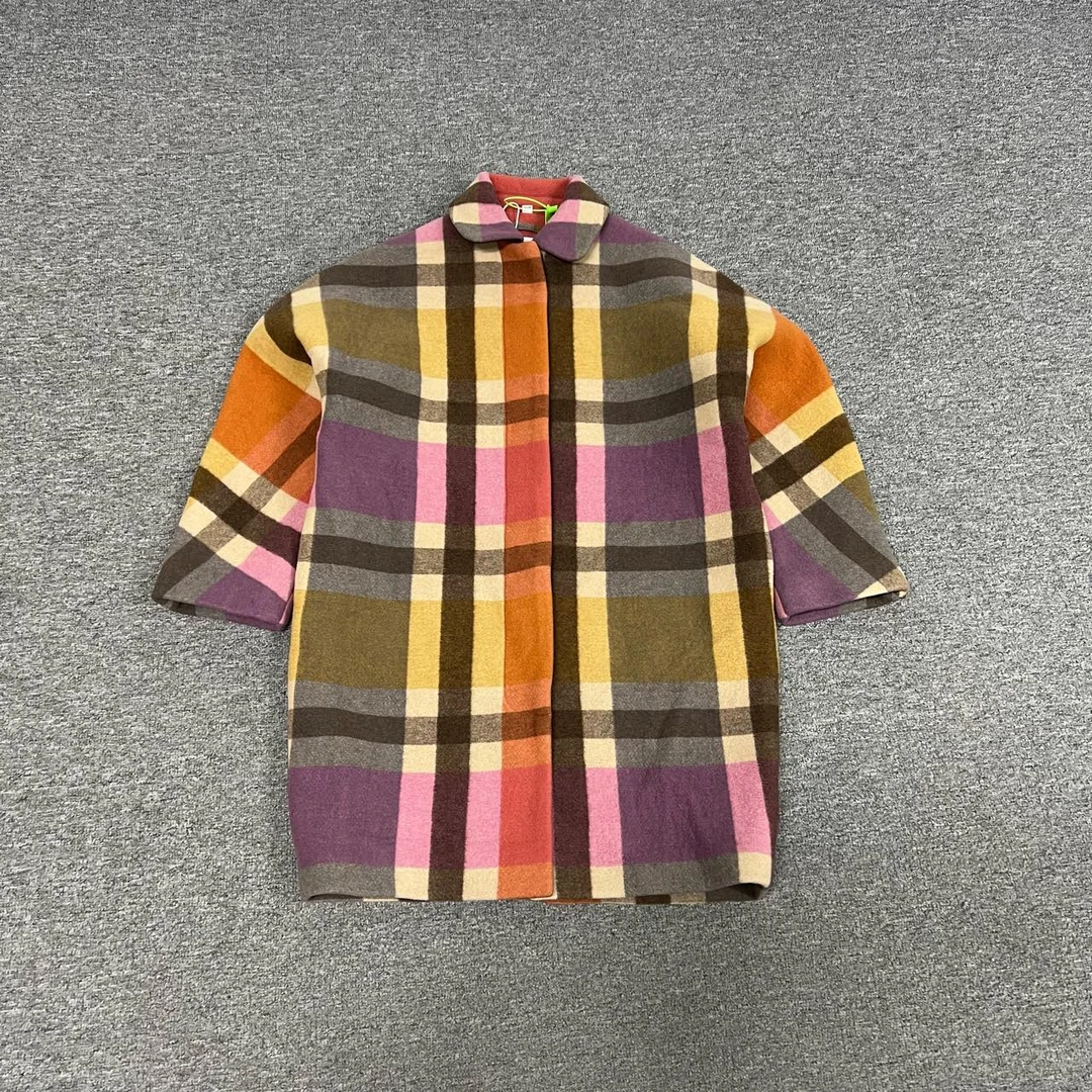 99新 BURBERRY/博柏利 Burberry格纹大衣