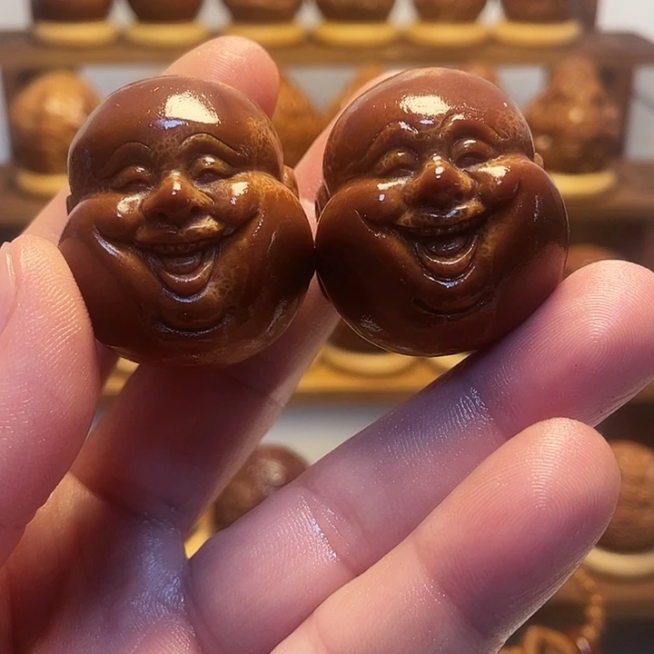 橄榄核手串/手链开心笑佛3.4