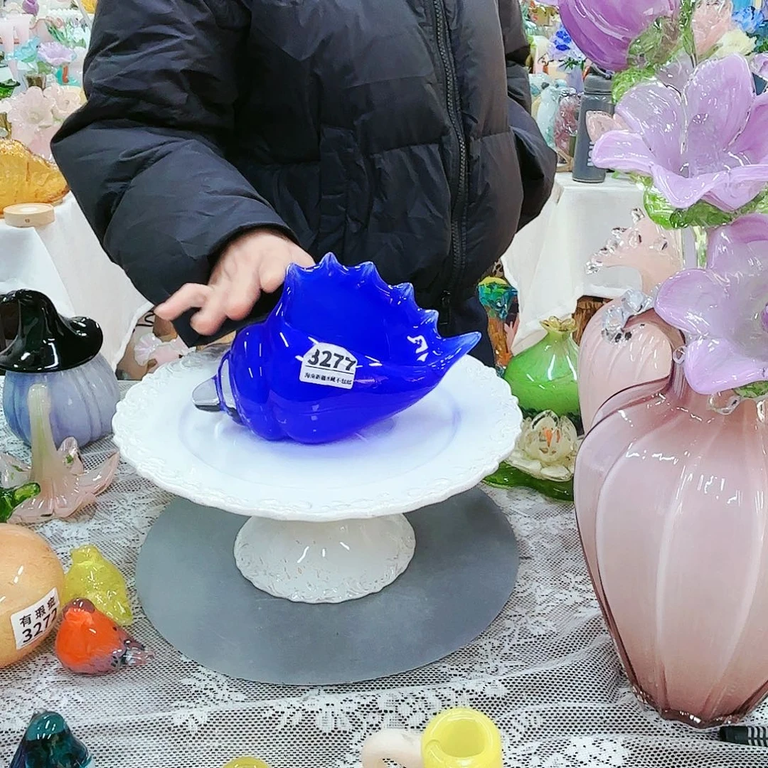 福利不退不换琉璃花瓶艺术品