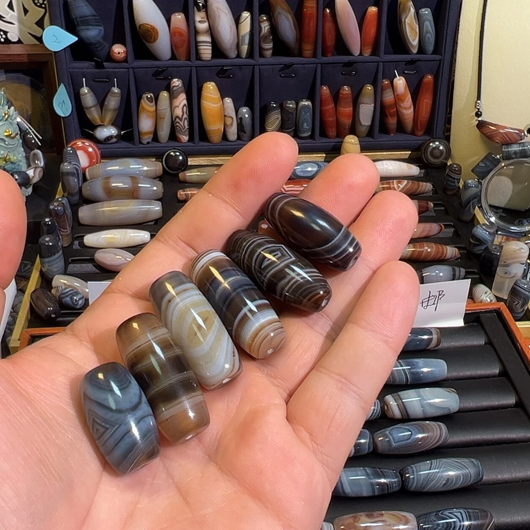 紫***来玛瑙/玉髓未镶嵌颈饰