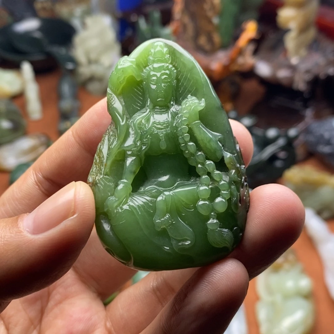 和田玉挂件未镶嵌