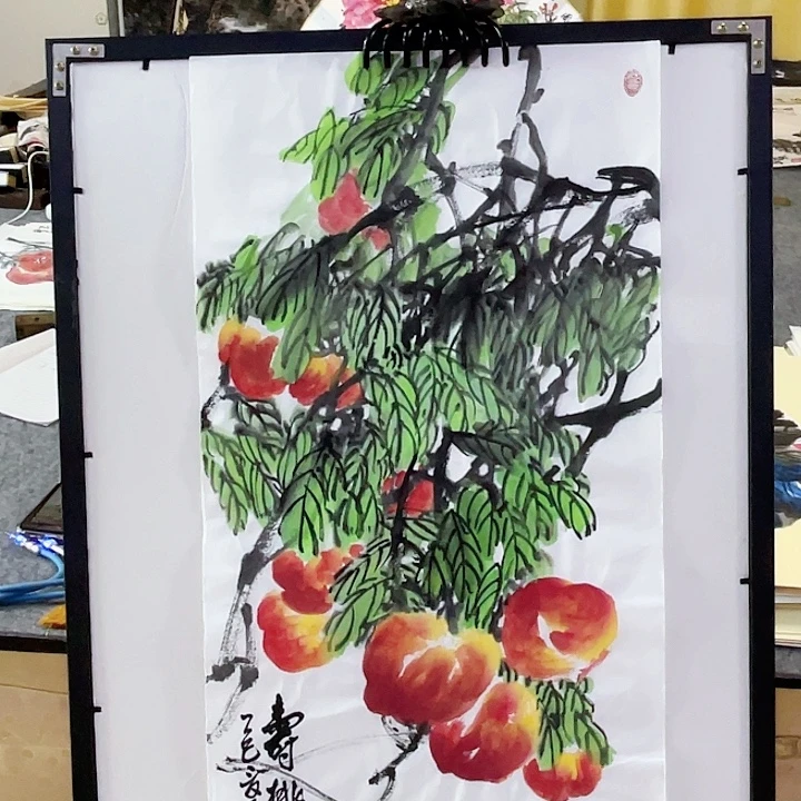 国画张圣敏先生纯手绘作品