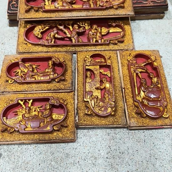 家***玩木雕花板一物一图