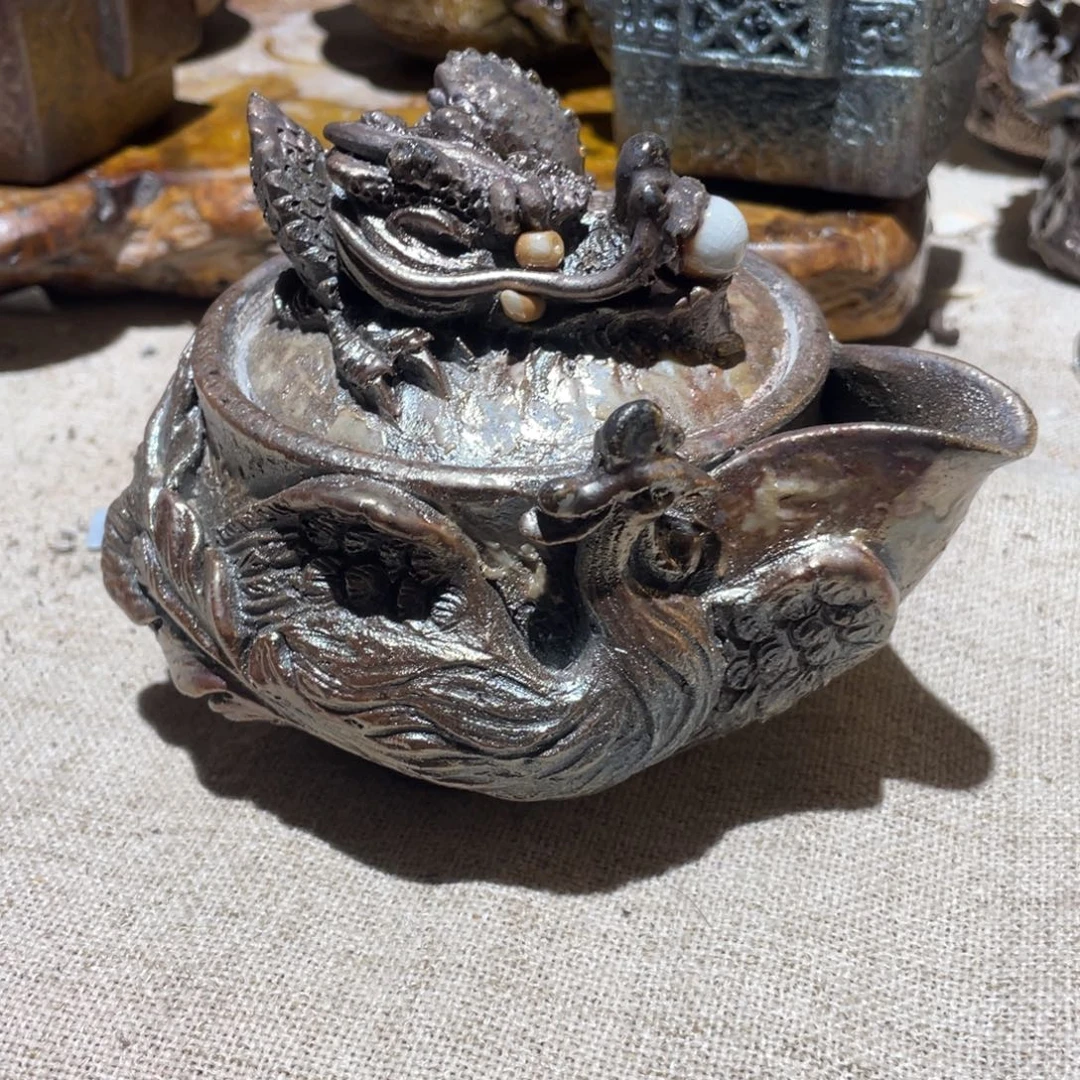 唐***尺精品柴烧大漏特漏