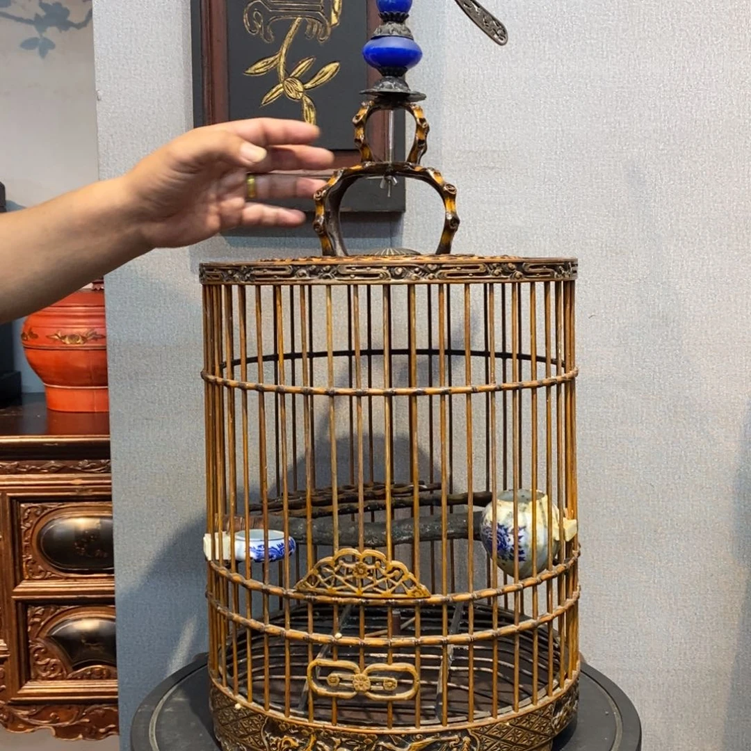 低***王木鸟笼摆件。。。。。。。