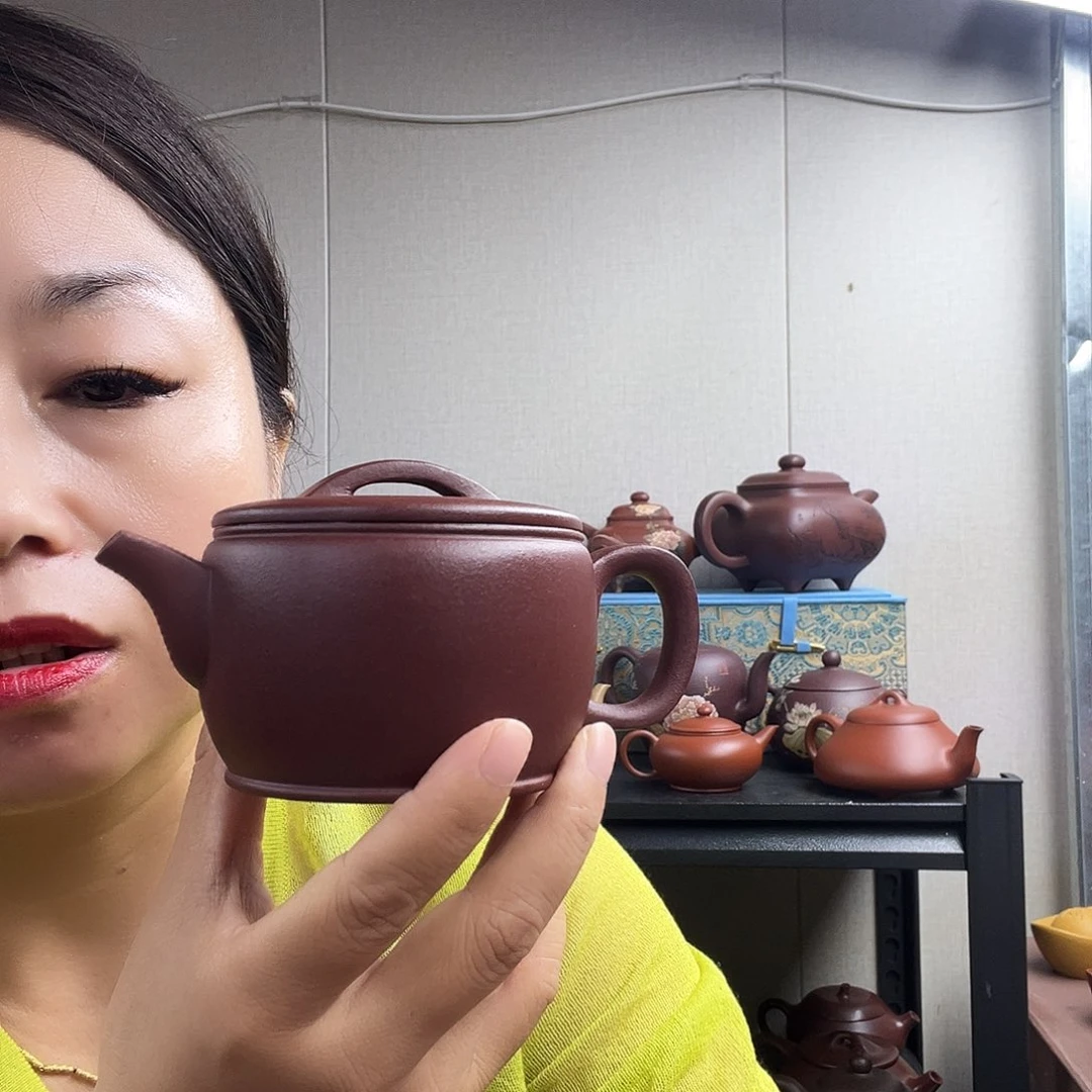 空***囊汉瓦200cc紫泥的微瑕