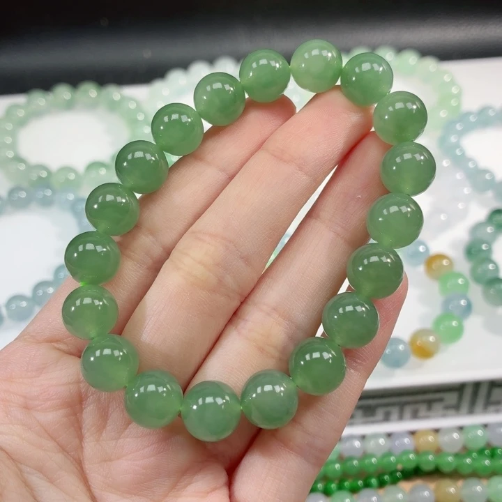 翡翠未镶嵌手链翡翠