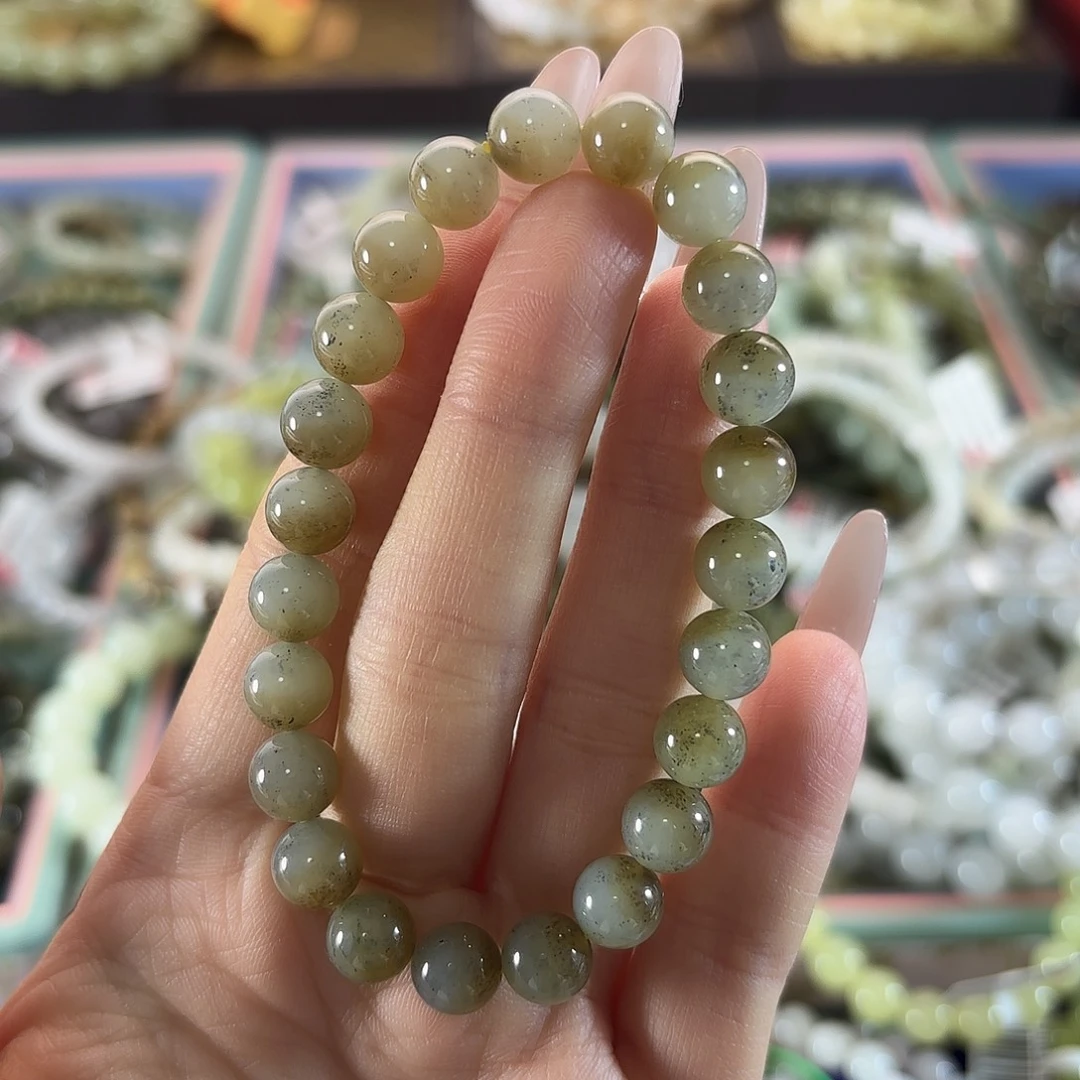 和田玉未镶嵌手链151