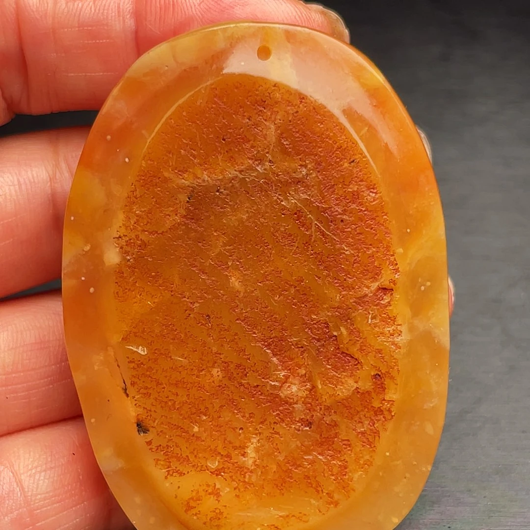 田黄石昌化田手把件挂件