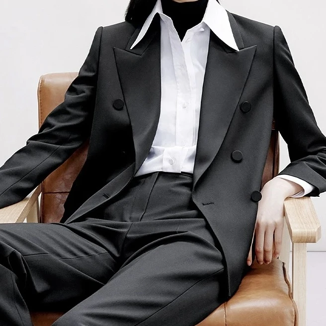 【511】雪孤品时尚气质百搭西装设计师轻奢（无需备注）休闲