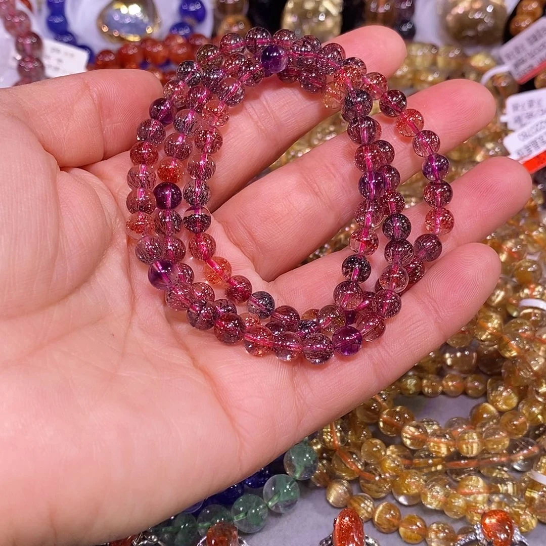 未镶嵌手链水晶亚*超七6