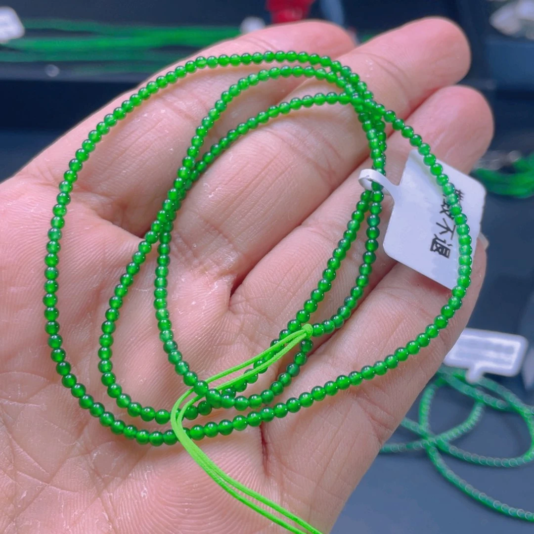 翡翠项链未镶嵌，1