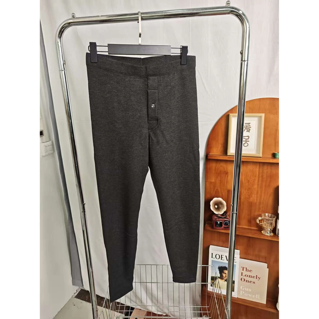 【暖暖甄选】2301山羊绒单层男裤400g男裤一条裤可过冬