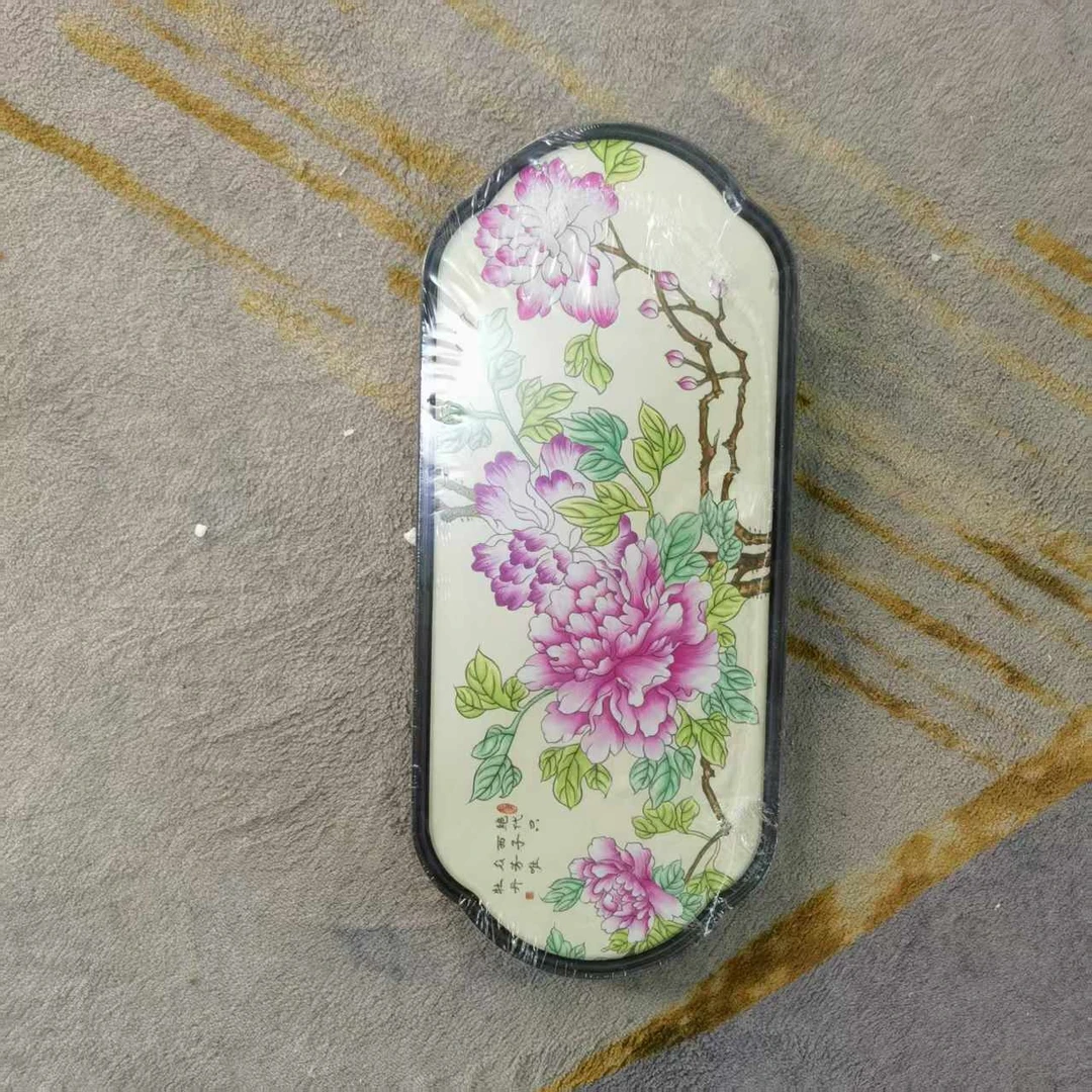 吸水牡丹茶盘-644（众）