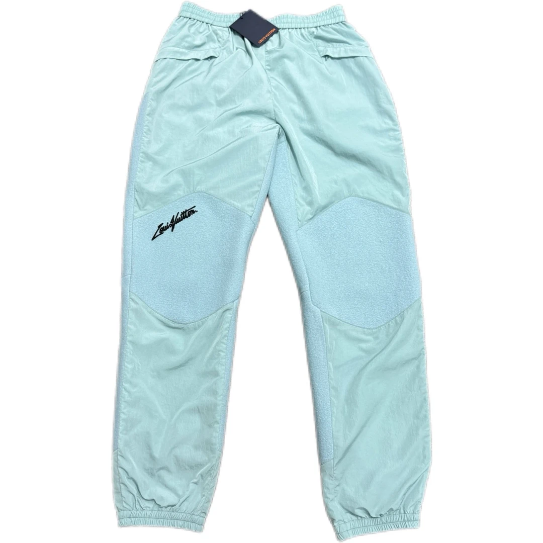 未使用 LouisVuitton/路易威登 刺绣字母拼接休闲裤